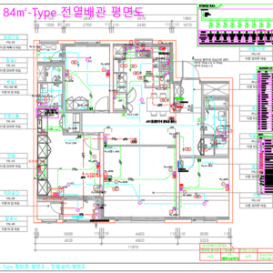 아파트 Unit 70~89Type 시공도