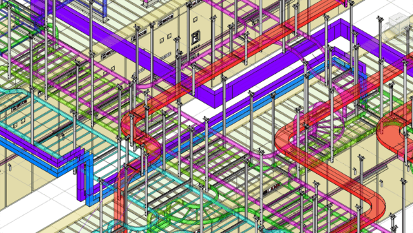 전기실 10,000~15,900kw BIM 3D 모델링