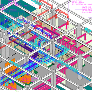 전기실 3,000~5,900kw BIM 3D 모델링