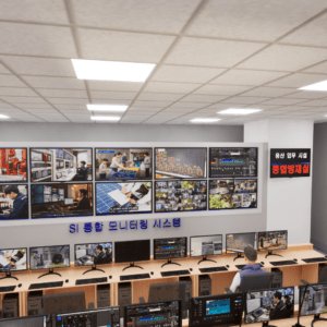 방재실 PC 18~25대 기준 BIM 3D 모델링